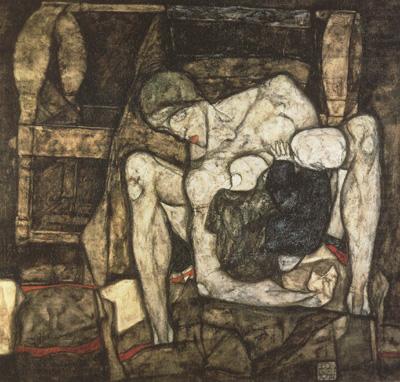 Egon Schiele Bilnd Mother (mk12) china oil painting image